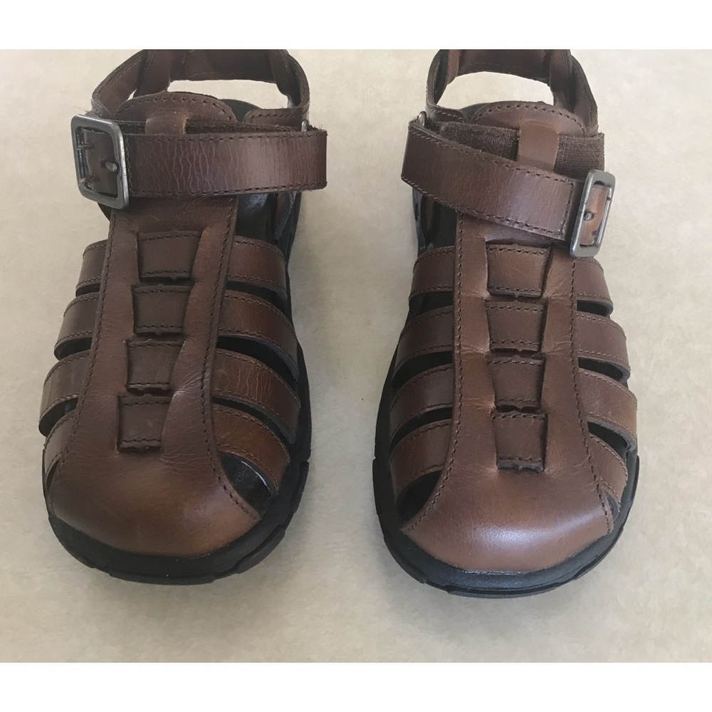 New UMI Big kids Carsten leather sandals size 13